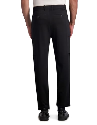 KARL LAGERFELD Men's Stretchy Soft Dressy Cargo Pant4
