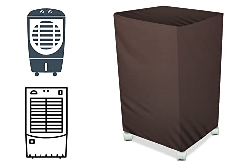 Image of The Furnishing Tree Air Cooler Cover compatible for Orient Electric Aeroquid CP1701H 17 Ltr Medium Tower Cooler, Ployester, Coffee