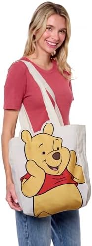 Disney Women Canvas Tote Winnie the Pooh Bag Eco Yellow — view 4
