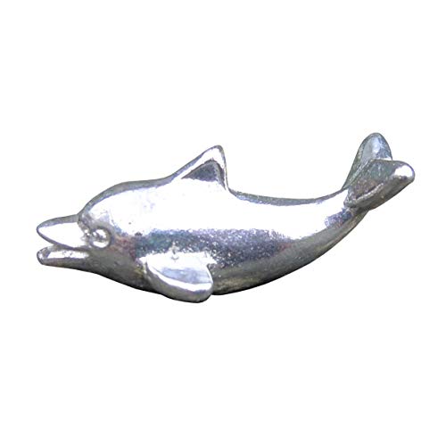 Figurine Dauphin, Miniature Dauphin, Faite Main en Étain. Made in France, par William Sturt, des Étains de Jumilhac