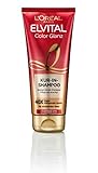 L'Oréal Paris Elvital 2in1 Shampoo und Haarkur für coloriertes und gesträhntes Haar, Für strahlenden Glanz, Mit nährenden Lipiden, Color Glanz Kur-In-Shampoo, 1 x 200 ml