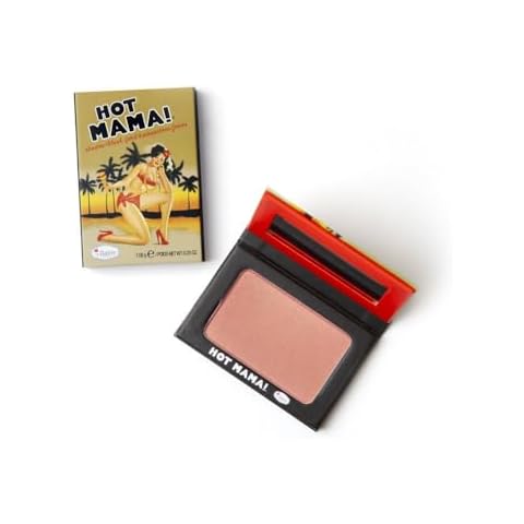 theBalm Hot Mama! Shadow/Blush, Subtle Highlighter, Travel-Size Cover
