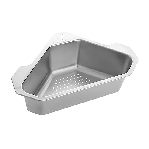 Colador Esquinero para Fregadero de Acero Inoxidable