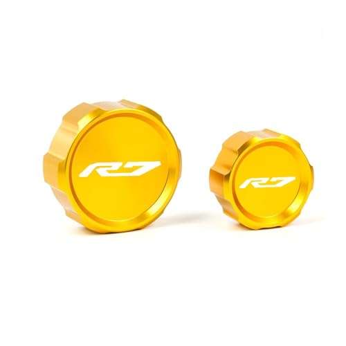Couvercle maître cylindre avant YZF-R7 en aluminium CNC pour bocal de frein arrière et avant