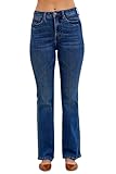 Judy Blue High Waist Dark Wash Tummy Control Bootcut, Short Inseam 30
