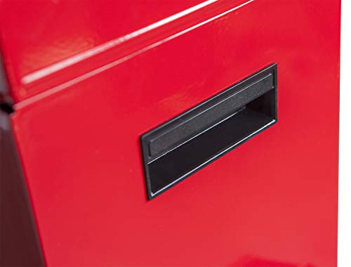 Big Red Atbt1204R-Rb Torin Rolling Garage Workshop Tool Organizer: Detachable 4 Drawer Tool Chest With Large Storage Cabinet And Adjustable Shelf, Red/Black #TOP6