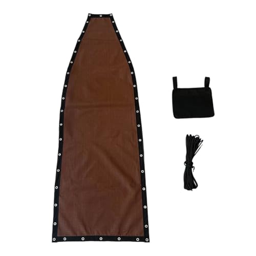 Gettimore Coffee - Paño de repuesto para silla columpio colgante de textileno, 64 x 197 x 23 cm, color café