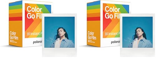 Image of Polaroid Go Color Film - Double Pack (16 Photos) (6017) - Only Compatible with Polaroid Go Camera (Pack of 2)