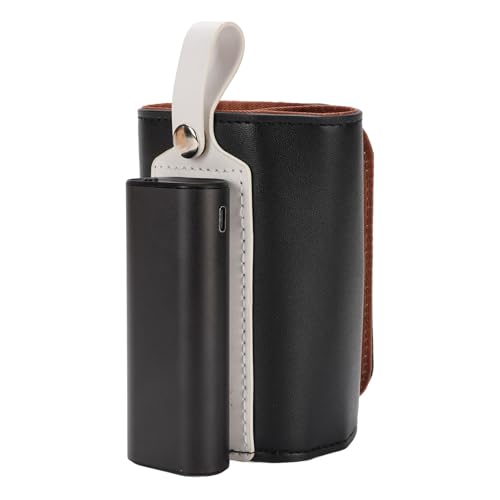 Portable Bottle Warmer Cover Constant Temperature Heating Rechargeable Adjustable Gear Stylish Look Baby Bottle Warmer Sleeve (Black)