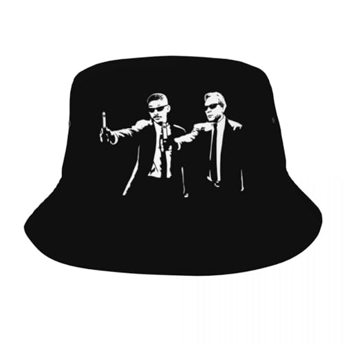 CBLdF Hat Fashion Hip Hop Travel Headwear Men in Black MIB Memory Eraser Neuralyzer Bucket Hat Unique Sun Hat Session Hat Lightweight Fishing Cap Birthday Gift