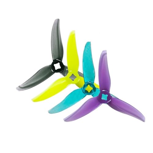 Hélice PC à 3 pales 3520 violette pour sublimer vos plans de cinéma au drone
