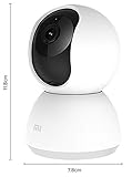 Mi 360° Home Security Camera 1080P l Full HD Picture l AI Powered Motion Detection l Infrared Night Vision | 360° Panorama | Talk Back Feature (2-Way Audio)