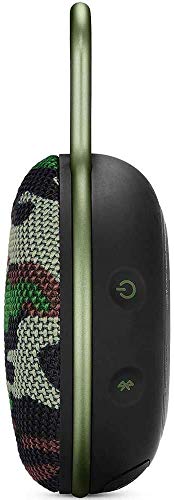 Image of JBL Clip 3 by Harman Ultra-Portable Wireless Bluetooth Speaker with Mic (Camo)