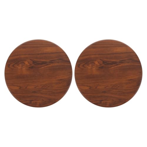 Kit de reemplazo para taburete redondo de madera con cojín cómodo set de 2 piezas 2