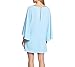 Kensie Women's Batwing Mini Cocktail Dress, Sky Blue, 4