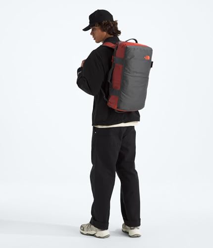 Image of THE NORTH FACE Base Camp Voyager Duffel, Iron Clay /Gy /Lava Red, 32 Liters