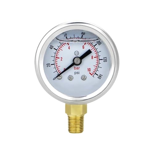 0-4bar͌vA40mm NPTABSP(G)ABSPT(ZG)-1/8AM10*1lWڑAXeXX`[P[XAIC[U[^[(BSP(G) 1-8 With oil,0-1bar)