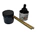 Arabic Calligraphy set 2 Reed pens, Black Ink and plastic ink jar