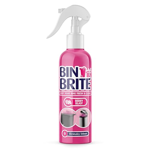 Bin Brite Odour Neutraliser Spray for Dustbins or Wheelie Bins (Berry Blast, 400ml)