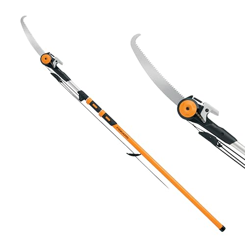 Fiskars Chain Drive Extendable Pole Saw & Pruner