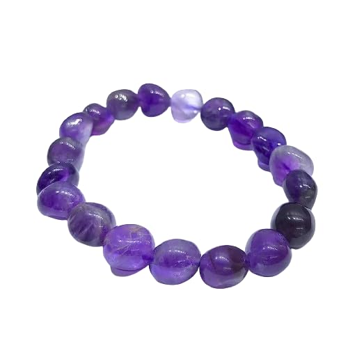 ARE - Aeora Rocks : Amethyst Tumbled Bracelet - Original Amethyst Natural Healing Tumbled Bracelet for Love, Compassion, and Spiritual Growth - for Men and Women (B0CZ97P5KZ) Amazon Price History, Amazon Price Tracker