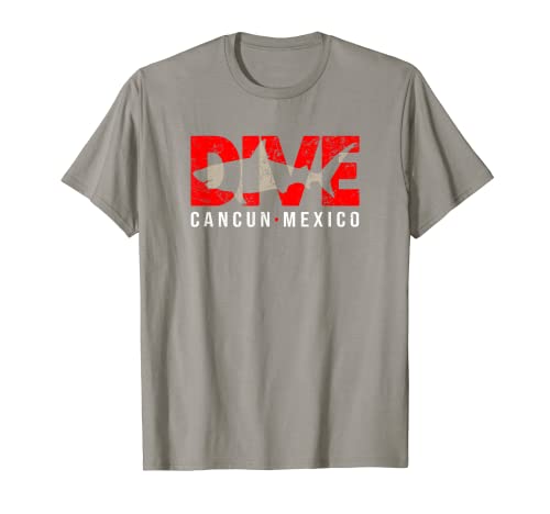 DIVE Cancun Mexico SCUBA DIVING Shark T-Shirt
