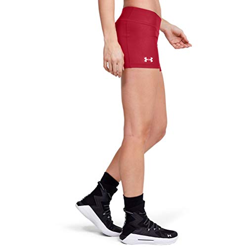 Under Armour Women's Team Shorty 3, Red