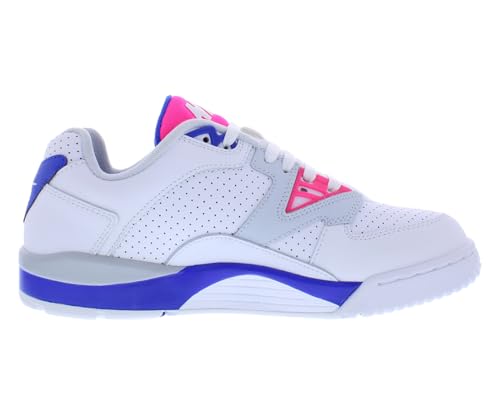 Nike Air Cross Trainer 3 Low Men's Shoes (FN6887-100, White/Racer Blue/Flat Silver/Hyper Pink) Size 8.5