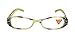 Dashing stripes, Bling Women Reading Glasses Adorned w Genuine European Crystal, 1.00 +1.50 +1.75 +2.00 +2.25 +2.75 +3.00, color: Turquoise, Lime, Lilac, Olive. NY Fifth Avenue.