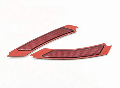 Ormax Red Front Bumper Side Marker Reflector for BMW E90 / E91 LCI