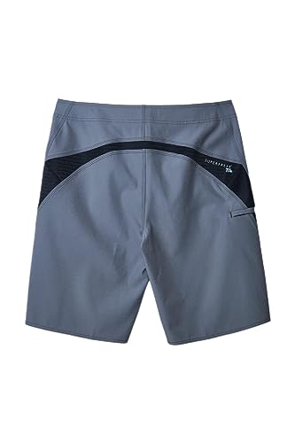 O'NEILL Mens Boardshorts Superfreak Series 21 Inch Pale Blue/Superfreak 29