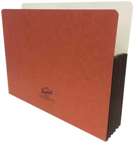 Redrope Redwallet Redhide File Pocket, Letter Size, Fully Lined Reinforced Non Rip Gusset, Top Tab, 5 1/4″ Expansion, 50 Per Carton