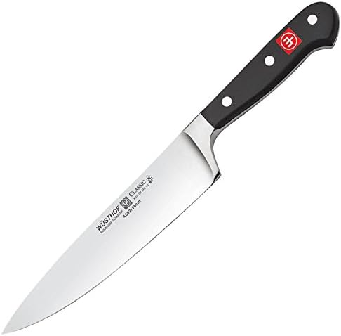 Wusthof Classic 4582-7 full tang knife with 7-inch blade and triple riveted handle