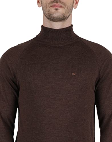 Image of Monte Carlo Men Wool High Neck Pullover Sweater
