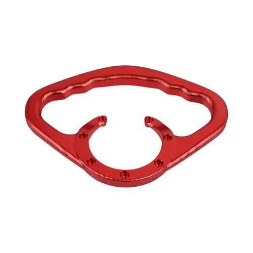 Poignée de réservoir CBR650R en aluminium CNC anti-secousse rouge