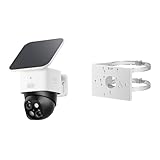 Anker Eufy (ユーフィ) SoloCam S340 (屋外用防犯カメラ) + ポール用取付金具