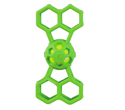 Brinquedo JW Holee Bone Squeaker P Verde Para Cães JW para Cães, Pequeno, Verde