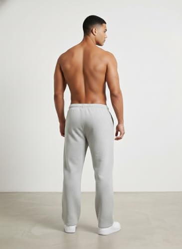Image of Aesthetic Gothic Wide Leg Pants for Men | Tribal Print Baggy Streetwear | Oversized Track Pants with Elastic Waist | Black and White Relaxed Fit Bottoms
