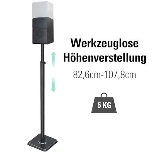 Mounting Dream Lautsprecherständer höhenverstellbar Lautsprecher bis 5KG – Ansicht 2