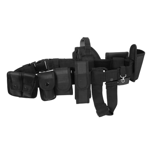 1set Multi-Function Utility Belt Accessories Convenient Duty Belt for Outdoor Training and Work Lightweight Design