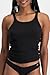 Bonds Women's Soft Chesty Tank Top in Stretchy 100% Cotton Rib for Women, 2-Pack Black