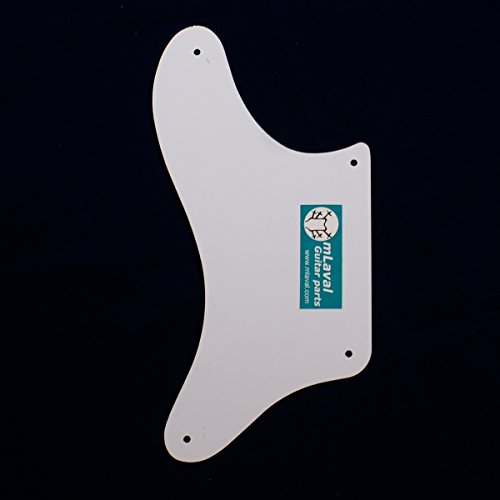 La Cabronita Telecaster Style Guitar Pickguard,No Pickup Notch,3Ply White #TOP4