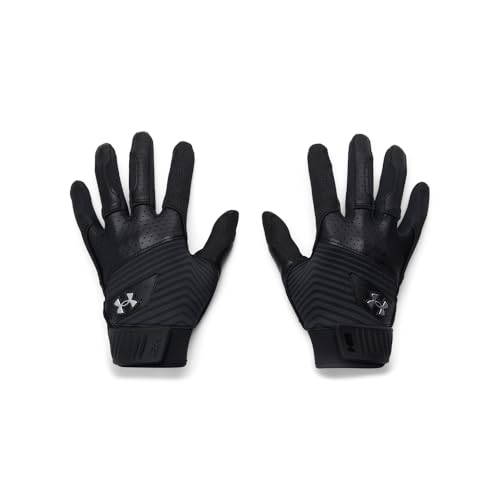 Under Armour Girls' Harper Baseball Gloves 24, 001 BLACK, YLG