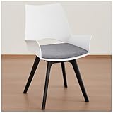 PIVOTEMENT FLUIDE À 360° : Notre chaise de salle à manger moderne est dotée d'un mécanisme de pivotement fluide à 360° pour une rotation sans effort. Que vous souhaitiez attraper des objets sur la table, converser avec votre entourage ou simplement changer de position, la fonction pivotante permet une grande liberté de mouvement, améliorant ainsi le confort et la praticité.