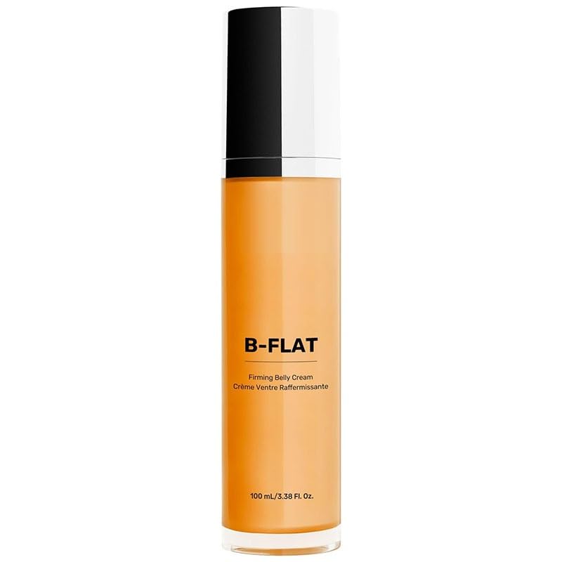 Crema reafirmante para el vientre B-FLAT - Crema corporal reafirmante y tensora de la piel,Loción corporal de colágeno profesional para una piel más firme y acondicionada
