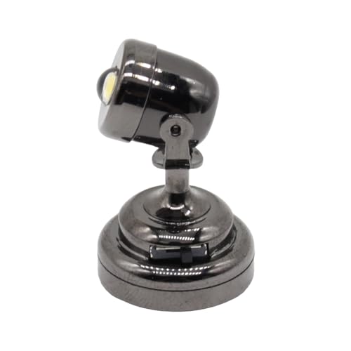 Lampe miniature réaliste pour animer le salon sombre d'une maison de poupée 1/12