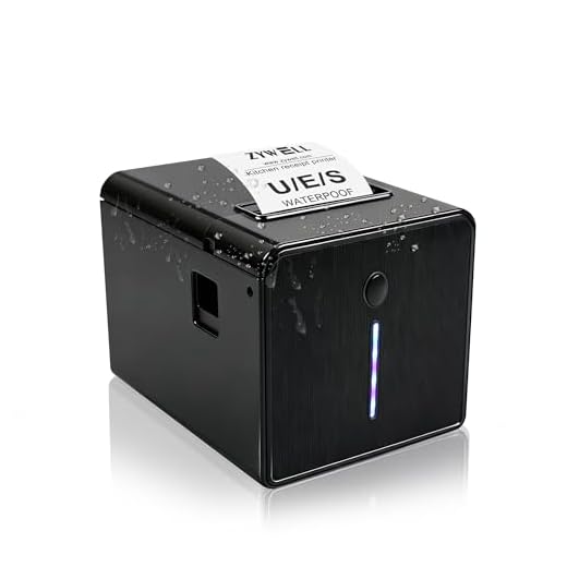 ZYWELL Waterproof Receipt Printer for Kitchens