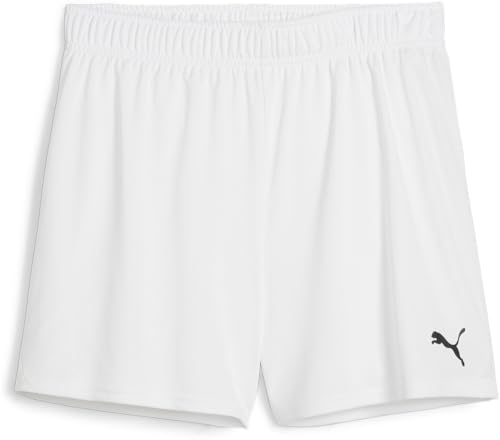 Puma teamGOAL Handball Shorts W, Unisex-Erwachsene Gestrickte Shorts, Puma White-Puma Black, 706019