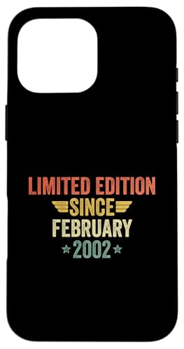 Limited Edition Since February 2002 �X�}�z�P�[�X iPhone 16 Pro Max �p