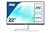 Produktbild AOC I2281FWH 54,6 cm (21,5 Zoll) Full-HD Monitor (VGA, 2x HDMI, 1920 x 1080, 60 Hz, 4ms Reaktionszeit) schwarz